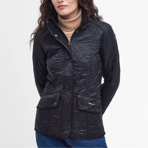 Barbour Women's Quilted Utility Jacket in Black